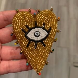 Evil eye heart “color de Esperanza”
